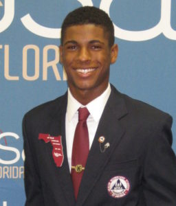 Jay Tellis, Florida HOSA President