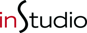 inStudio logo red black