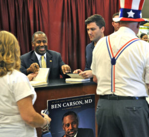 ben carson book signing pensacola