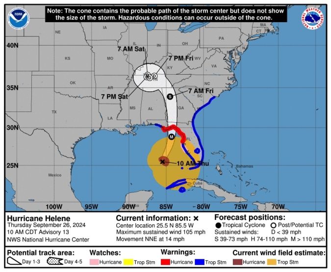 NOAA 9/26 10 am