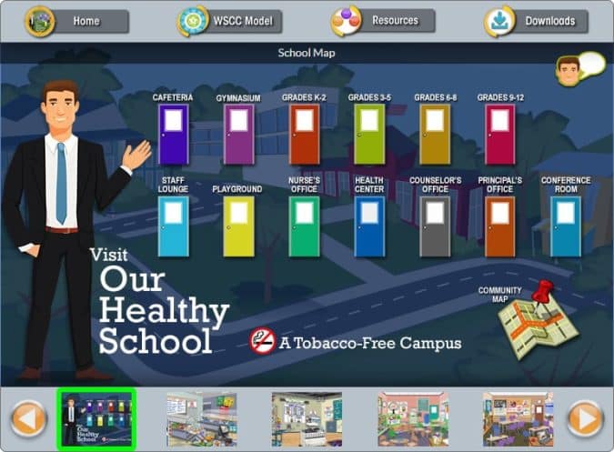 CDC Virtual Healthy School