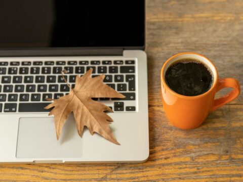 Coffee laptop