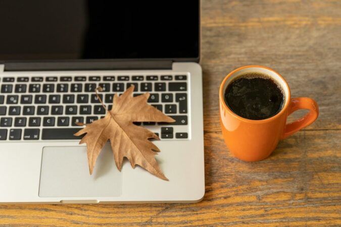 Coffee laptop