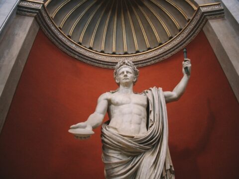 Sculpture of Tiberius Claudius Caesar Augustus Germanicus