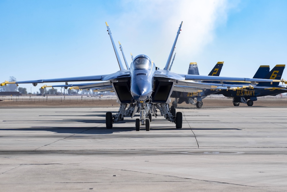 the Blue Angels Conduct Winter Training in El Centro - Rick's Blog