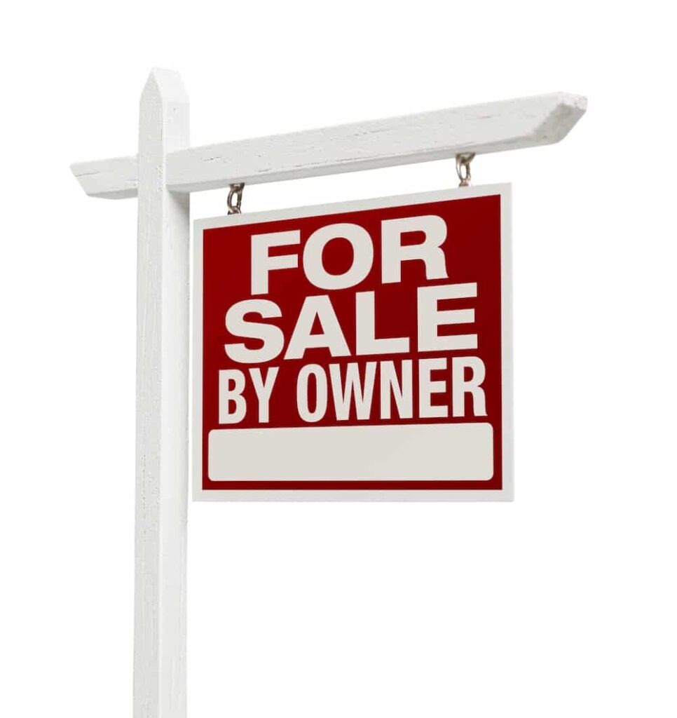 For,sale,by,owner,real,estate,sign,isolated,on,a - Rick's Blog