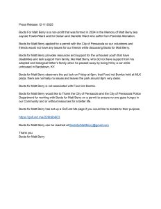 Boots for Matt Berry - Rick's Blog