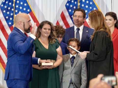 Lt Gov Sworn 1 - Rick's Blog