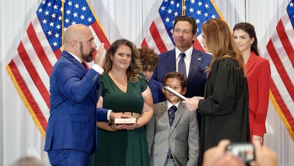 Lt Gov Sworn 1 - Rick's Blog