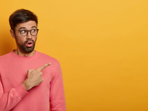 Shockedbeardedmanindicatesonblankcopyspacedemonstratesawesome - Rick's Blog